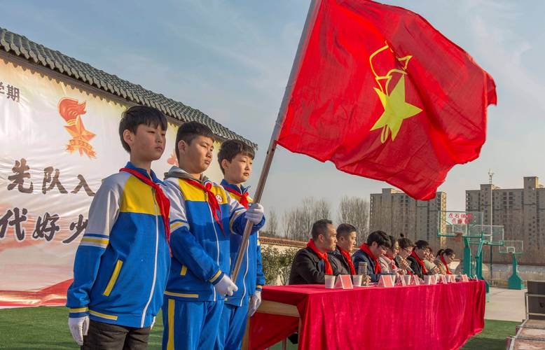 少先队员宣誓标准姿势