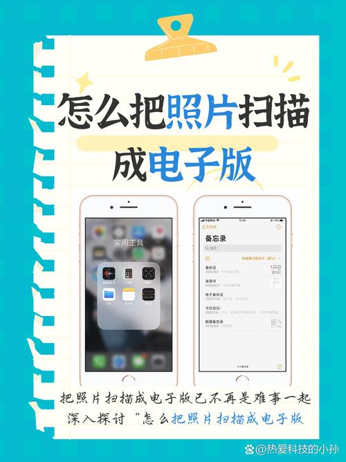 照片如何弄成电子版的