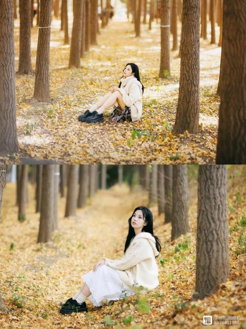 秋天怎么拍照更好看?这么拍也太美了