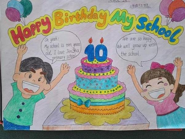 生日快乐拍照背景图片高清大图