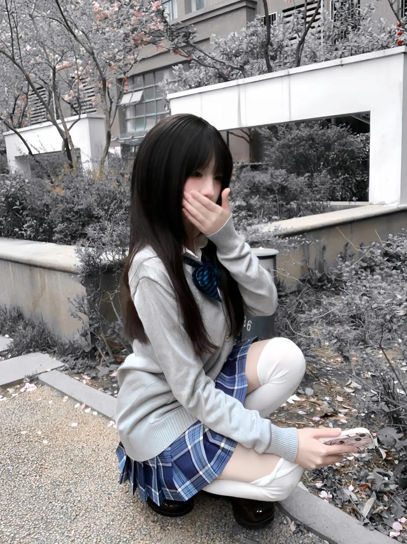 大学万用的JK拍照姿势拒绝拍照尴尬