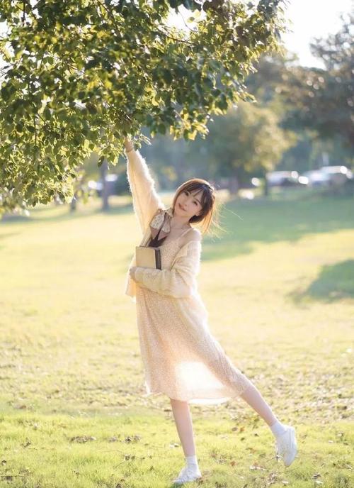 好看的单人拍照姿势