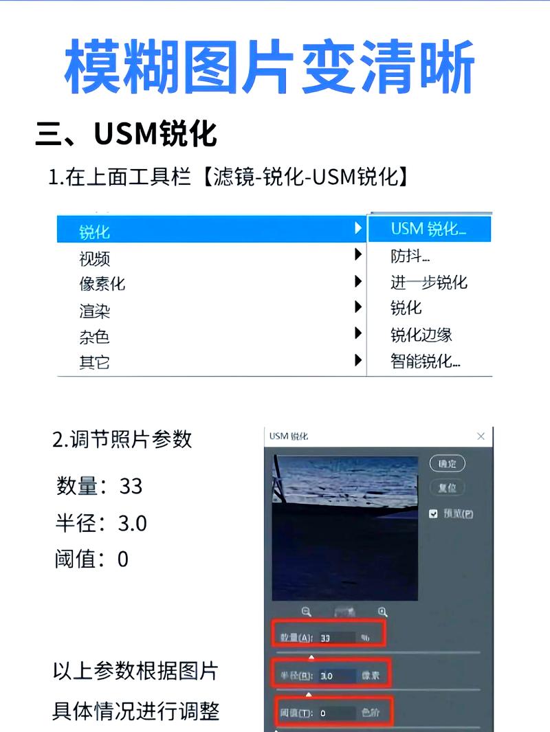 如何将模糊的图片变高清?