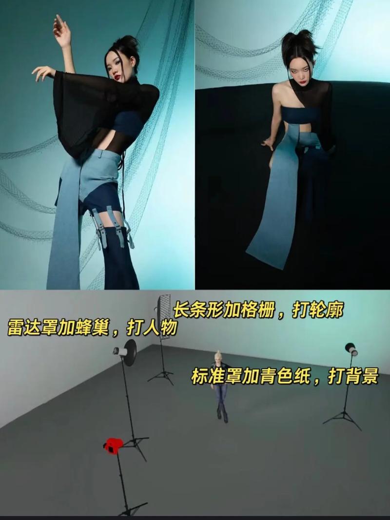 打光灯如何摆放