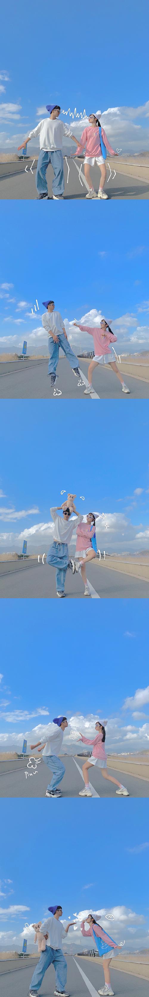 情侣照相如何摆姿势