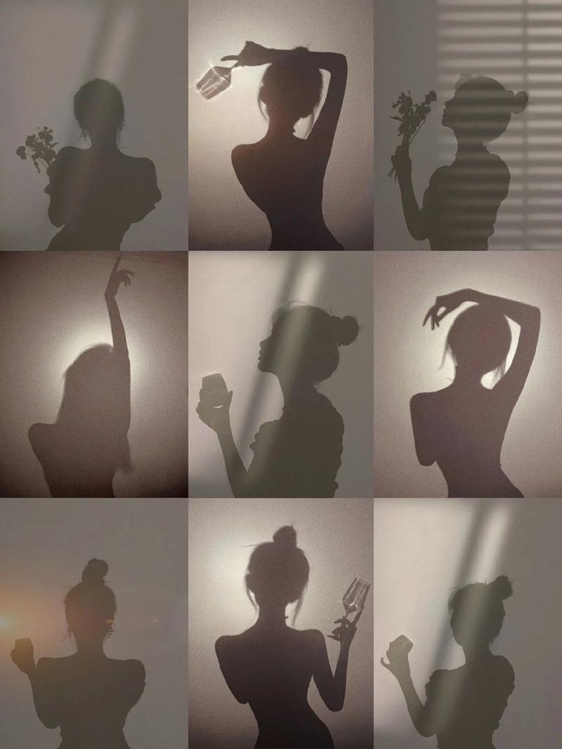 带影子的照片怎么拍