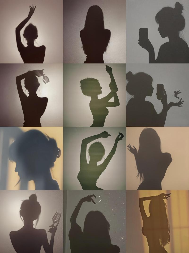 抖音墙上的影子怎么拍