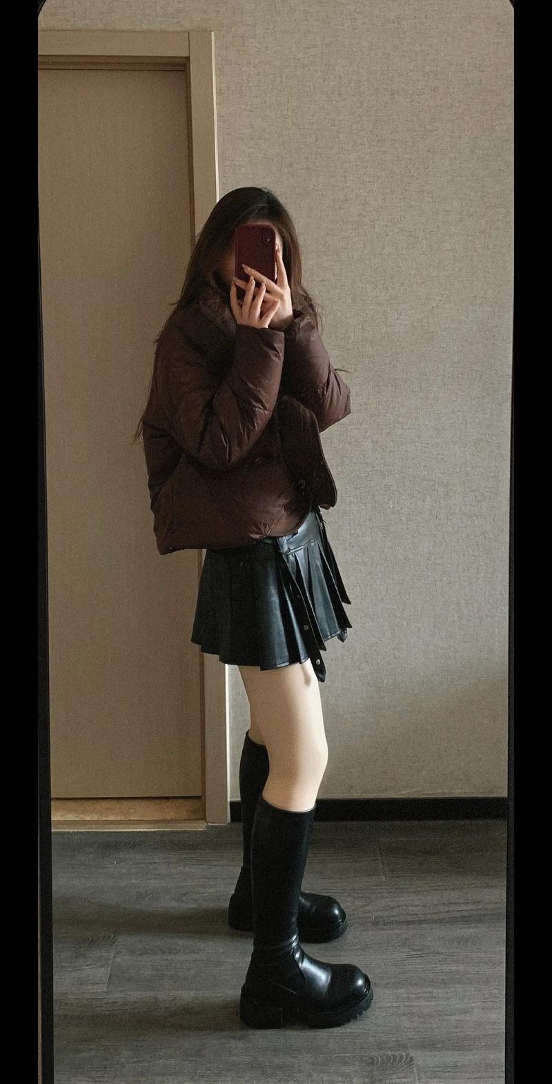 对着镜子拍照怎么显高