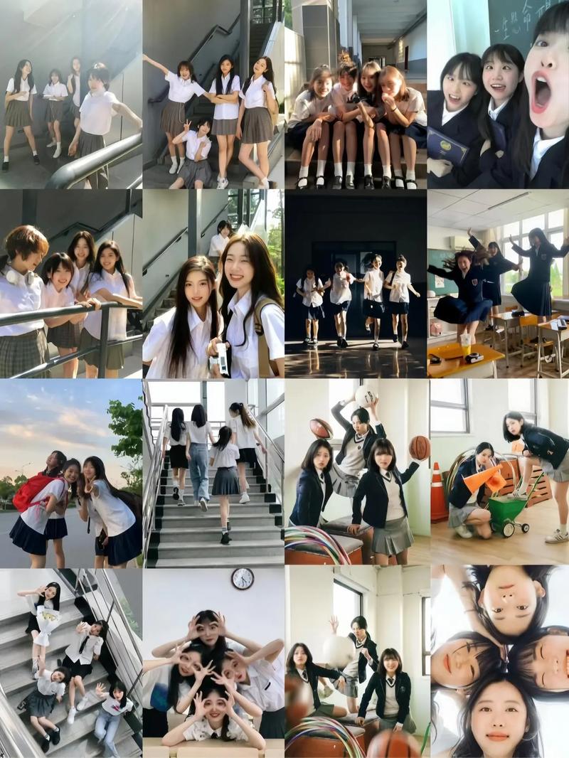 多人照相怎样摆姿势