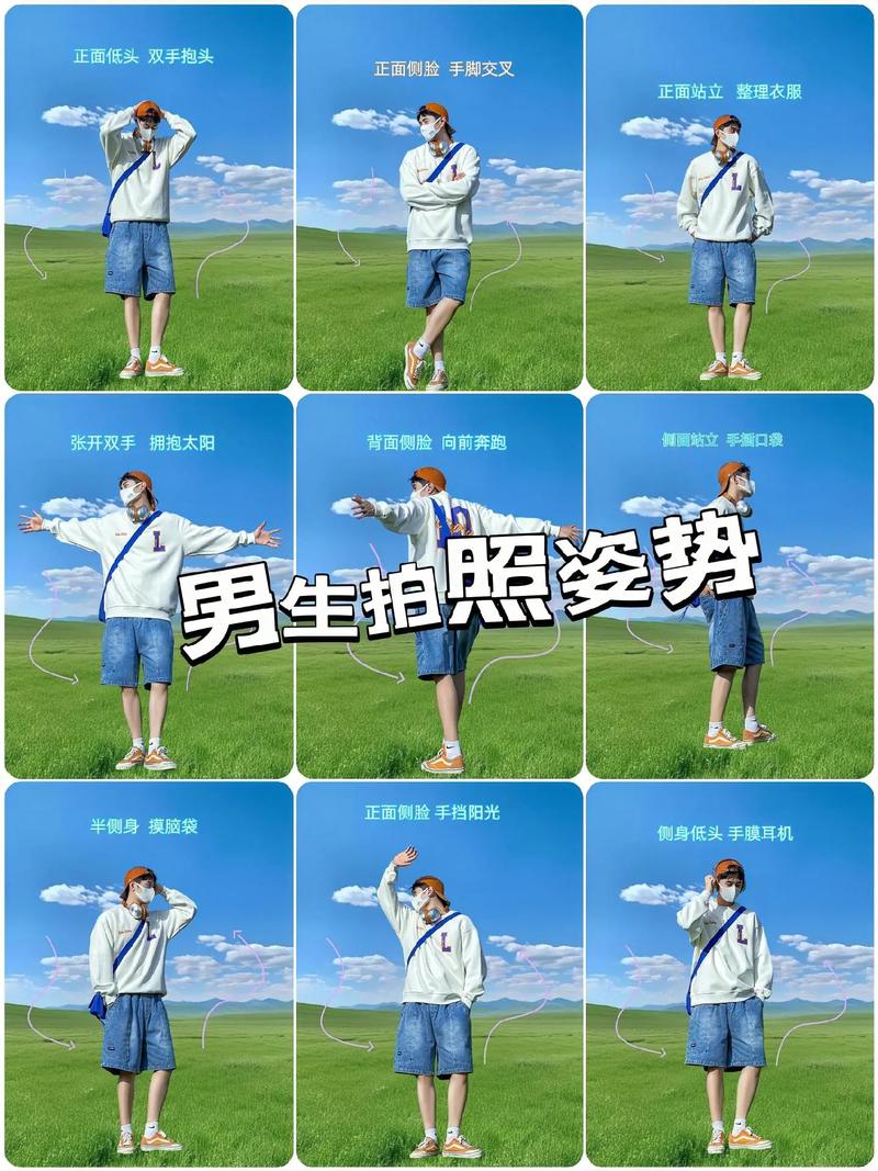 如何选择男生相机拍照姿势