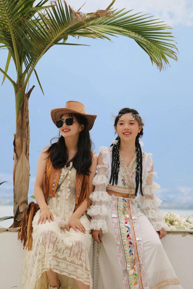 高考结束,姐妹双人假期出行旅游合照姿势!