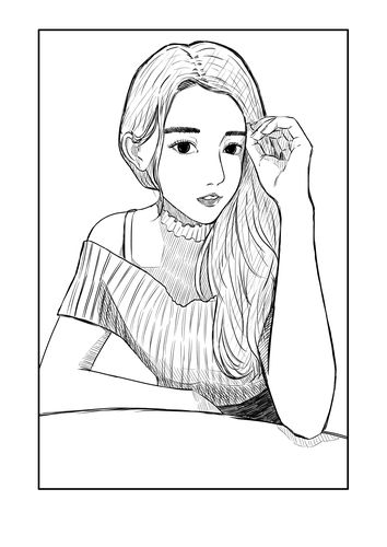 手机如何把图片变成线稿图