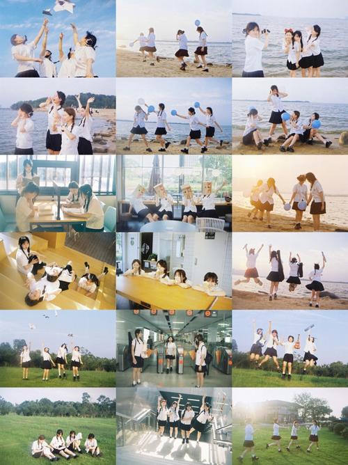 高考毕业季,打造多人宿舍闺蜜拍照姿势大全!