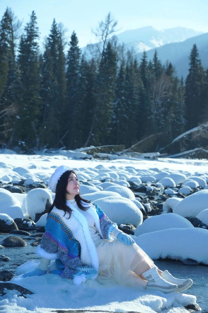 下雪怎么拍照好看图片