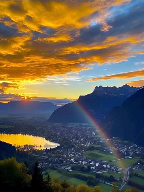 怎样拍好风景照构图图1