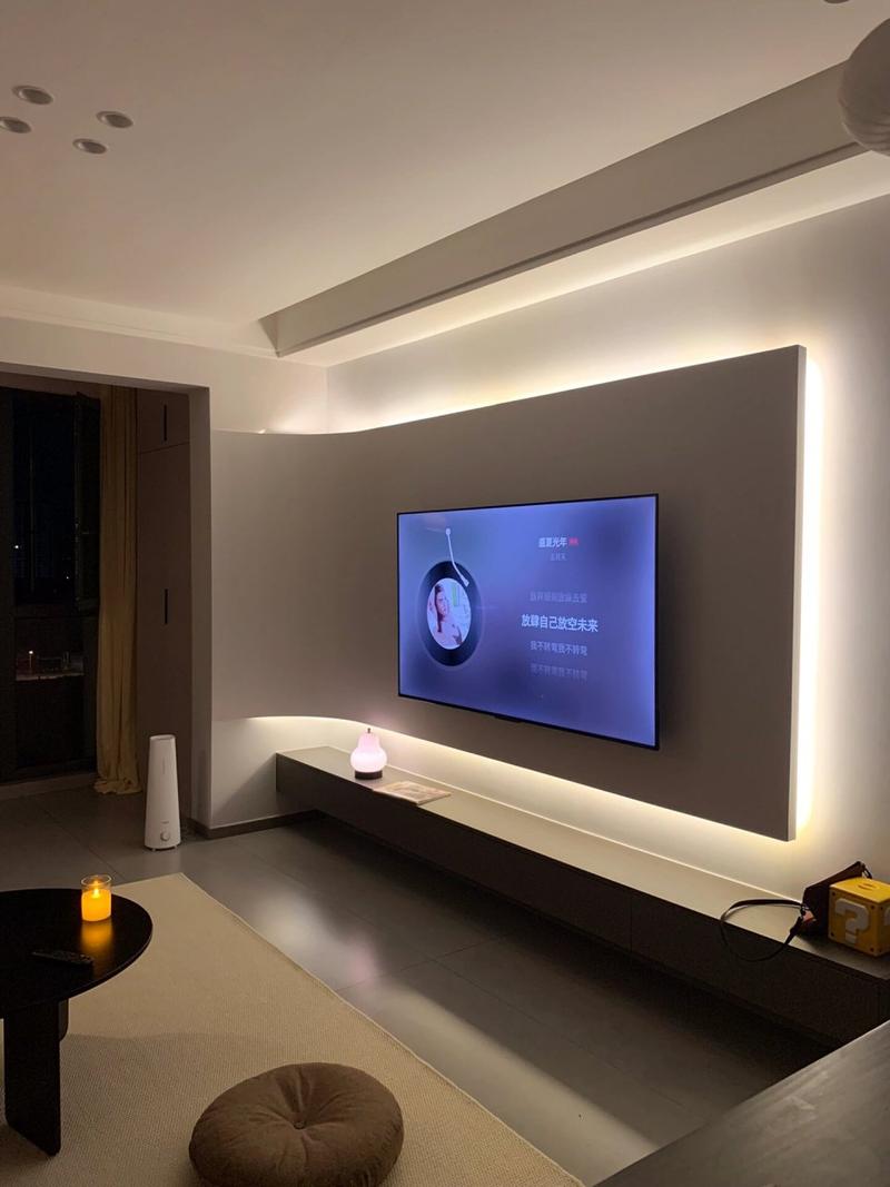 投影仪怎么弄背景墙图1