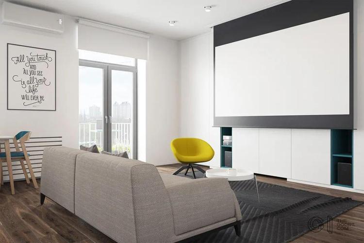 投影仪怎么弄背景墙图2