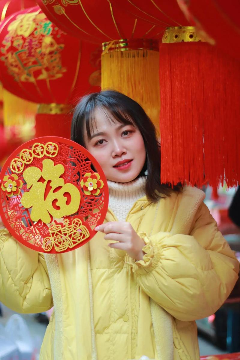 过年拍照背景图2