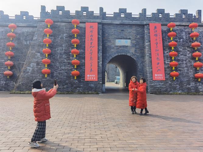 春节拍照背景墙图1