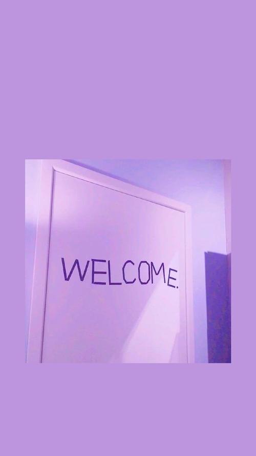 紫色背景图片带字简约图2