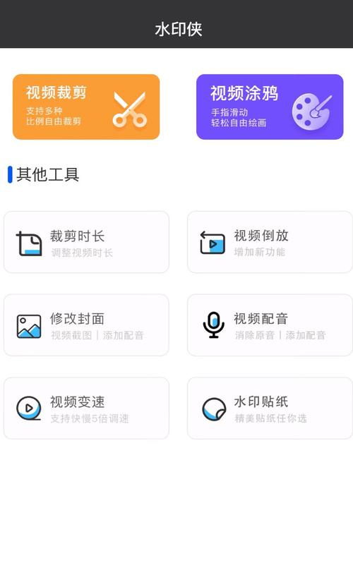 去水印免费软件有哪些