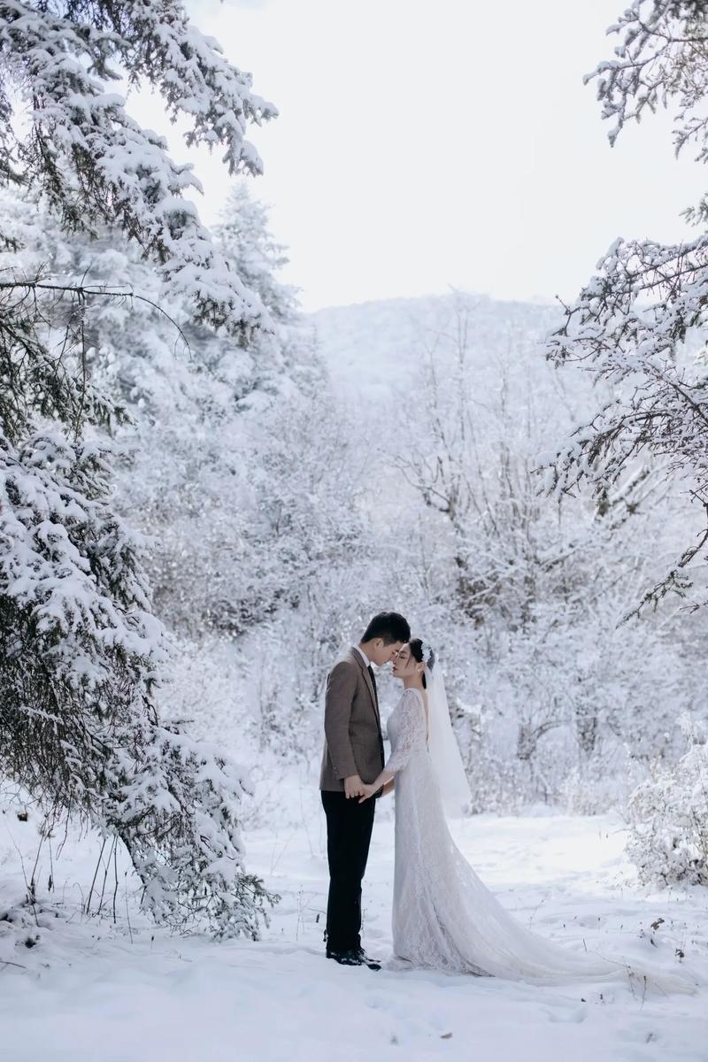 下雪拍照姿势大全图2