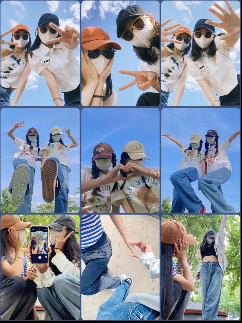 拍照姿势怎么摆女生背影图片图1