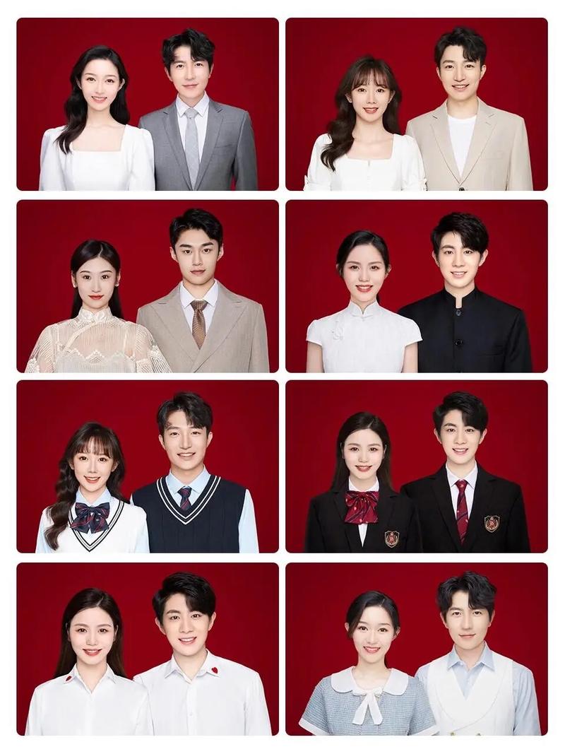 拍照姿势校园风图1