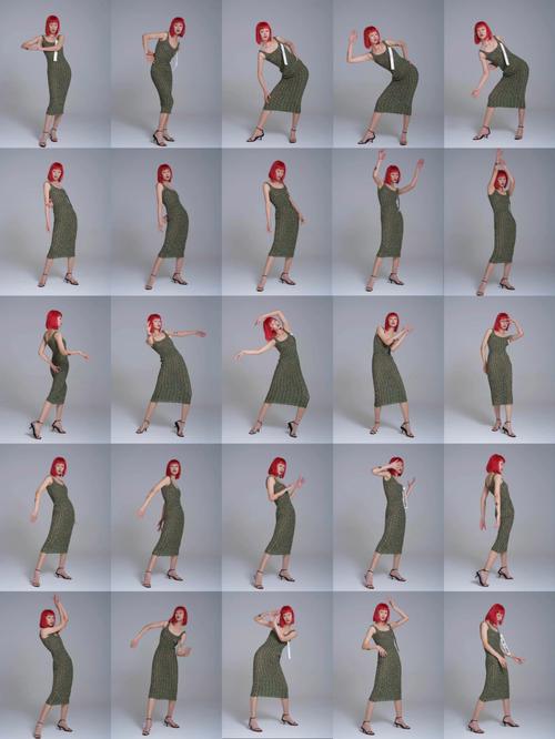 拍照的姿势动作大全女生图片图2