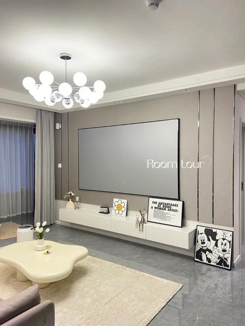 投影仪电视背景墙怎么装修设计