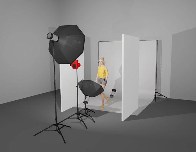 拍证件照怎么打光图1