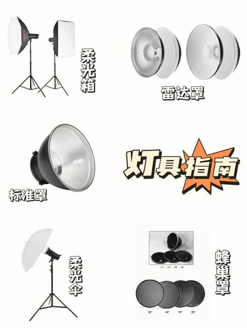 学习摄影棚打灯技巧,360度全方位图解干货