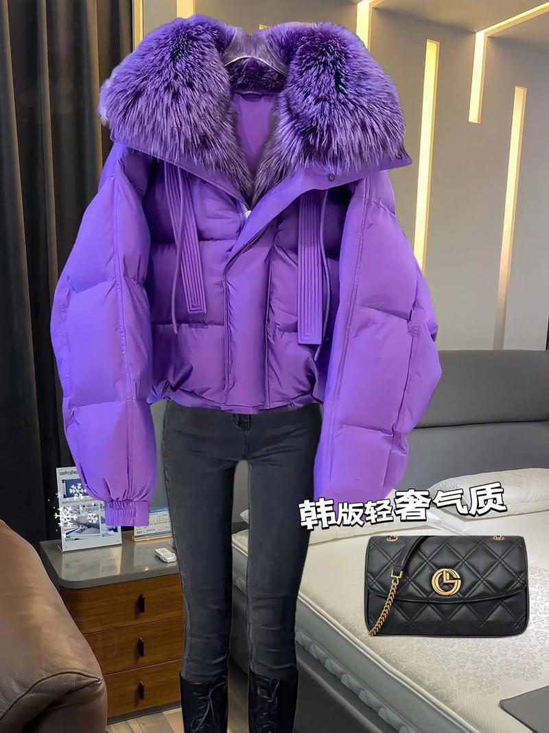 图片紫色系唯美图片女生图2