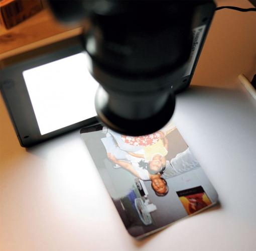 翻拍照片怎么变清晰度高了呢图1