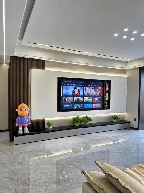 背景墙图片客厅简约大气