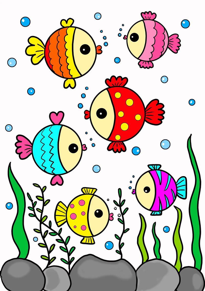 紫色背景画什么图案简笔画图2