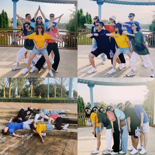 六个人拍照姿势怎么摆