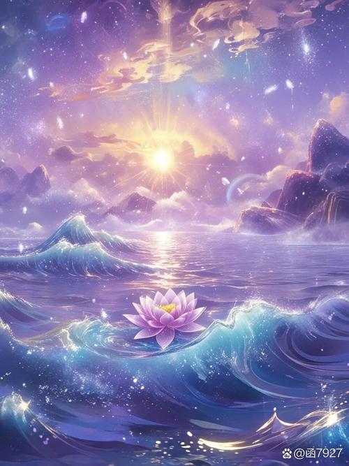 紫色拍照灯光图2