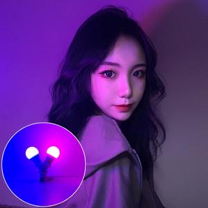 会所灯为什么是紫色的呢