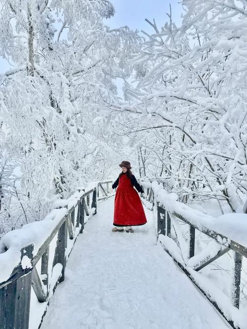 雪乡拍照姿势大全