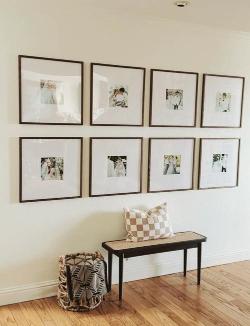 照片墙的设计和摆放方案
