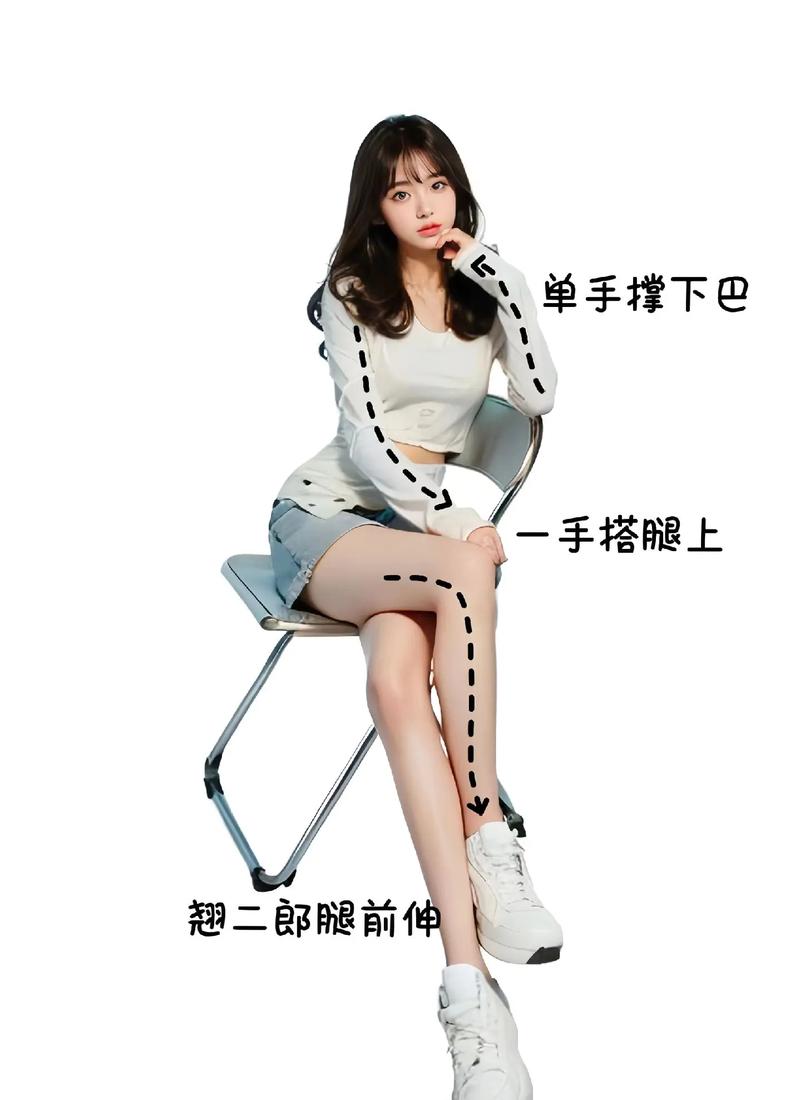 坐姿拍照姿势小短腿也能拍出大长腿