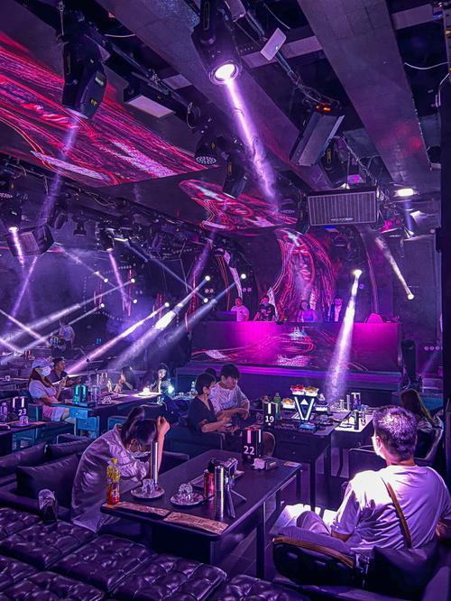 拍照紫色灯光背景图3