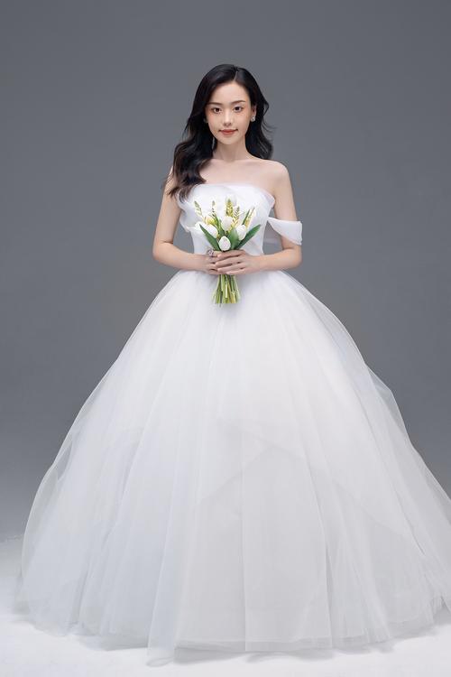 纯色背景写真照片图1