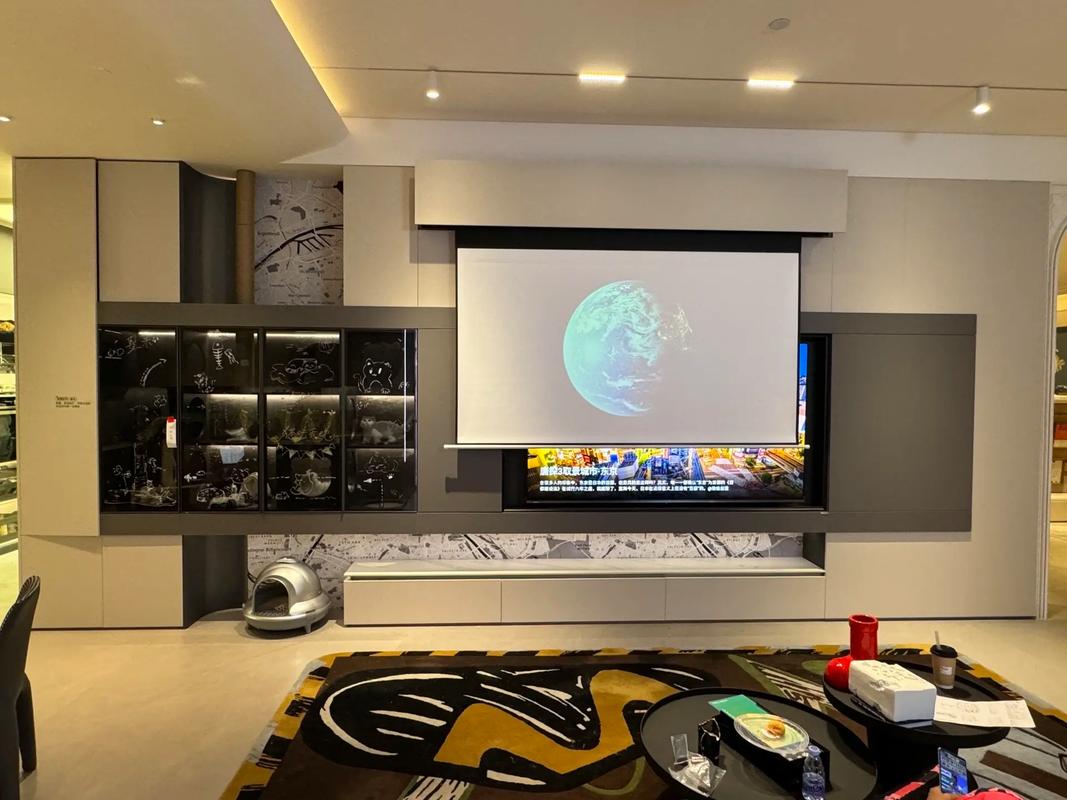 投影仪电视背景墙怎么装修设计