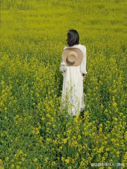 稻田拍照姿势大全图解图3