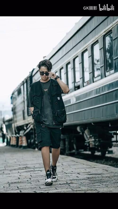 男人照相的经典动作