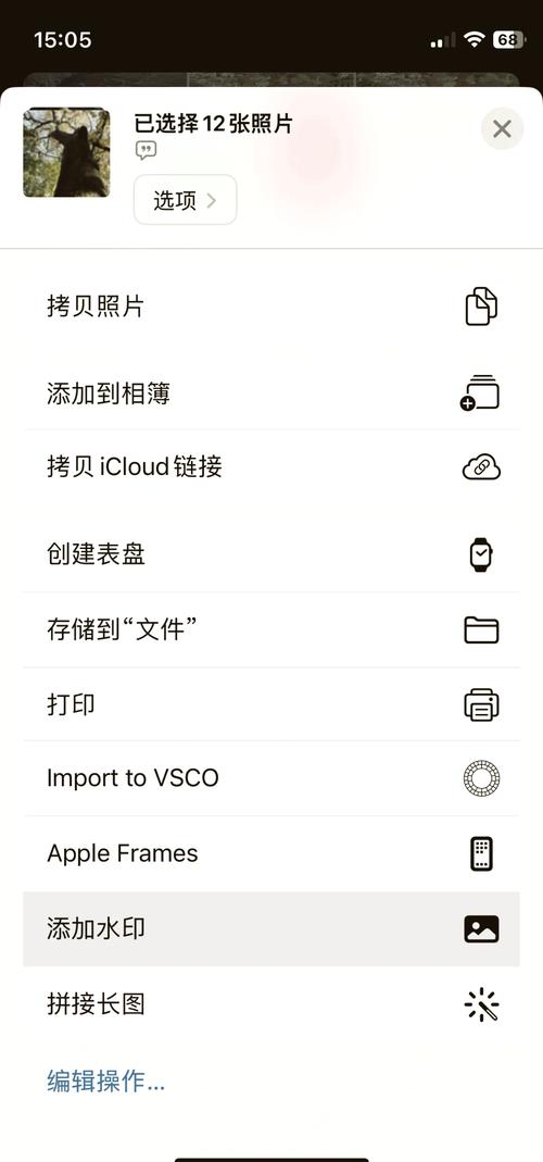 苹果相机水印快捷指令图1