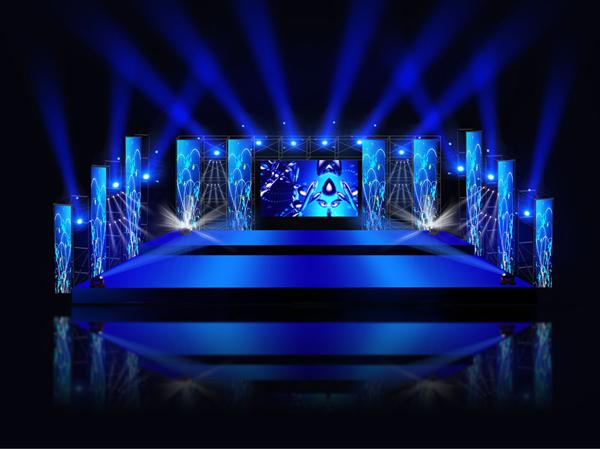 舞台灯光布置方案图3