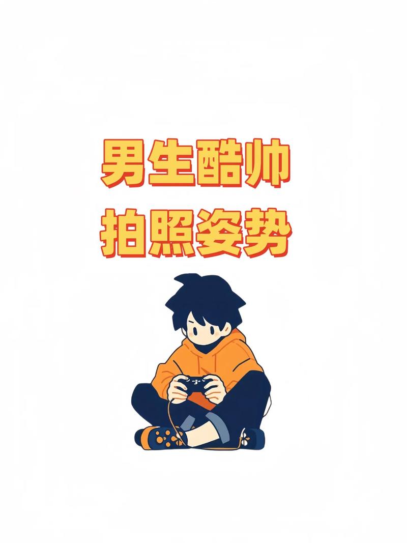 男最帅拍照姿势图3